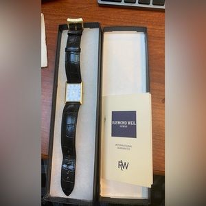 Raymond Weil Geneve 5767-1 18k Gold Electroplated Watch